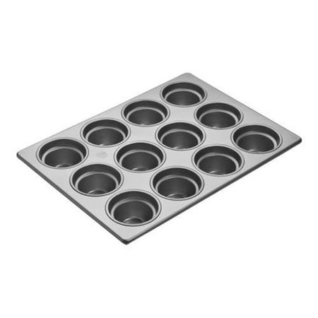 FOCUS FOODSERVICE FocusFoodService 903555 3.5 in. Large Crown Muffin Pan - 12 Cup 903555